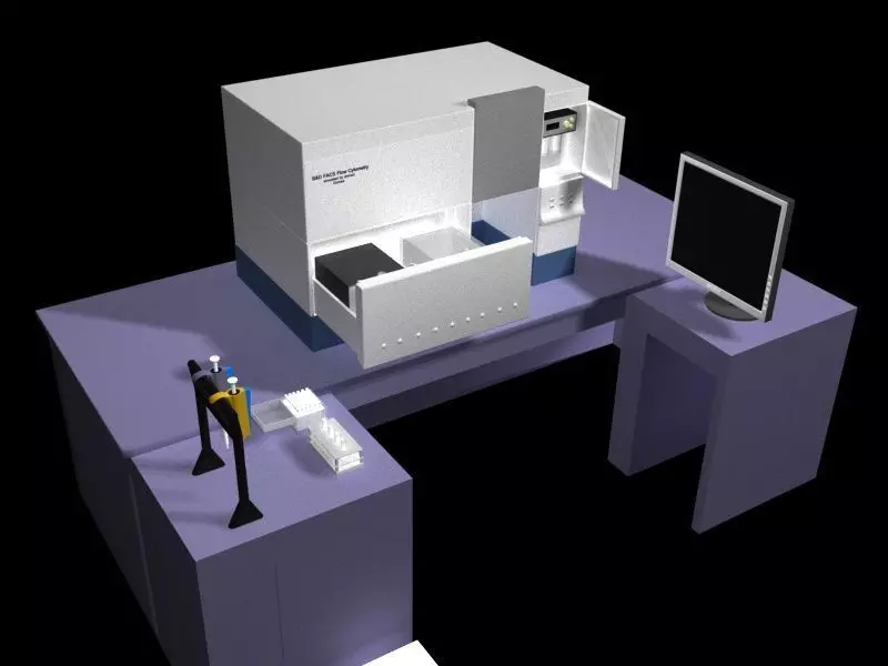 FACS calibur Free low-poly 3D model