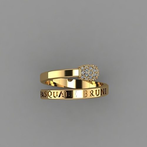Pasquale Bruni - Ring - Match 3D print model