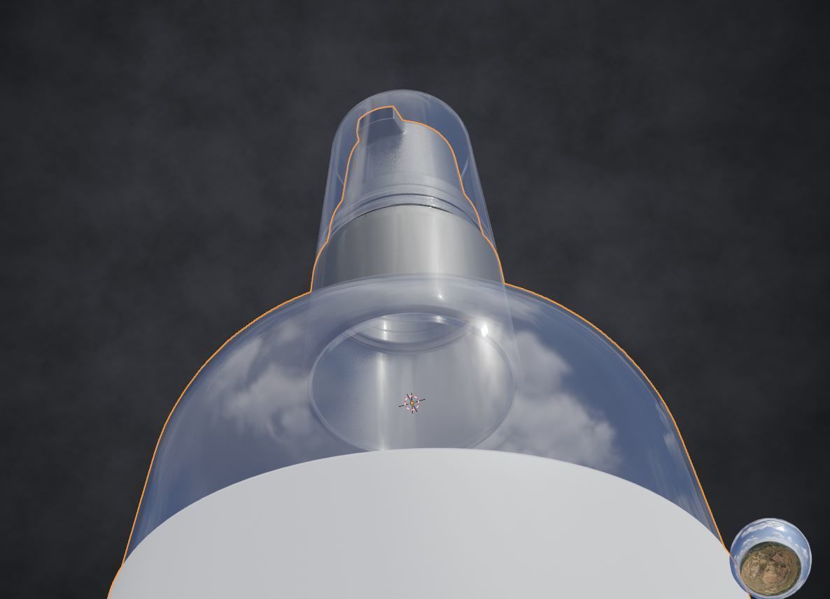 pump bottle Low-poly 3D model_3