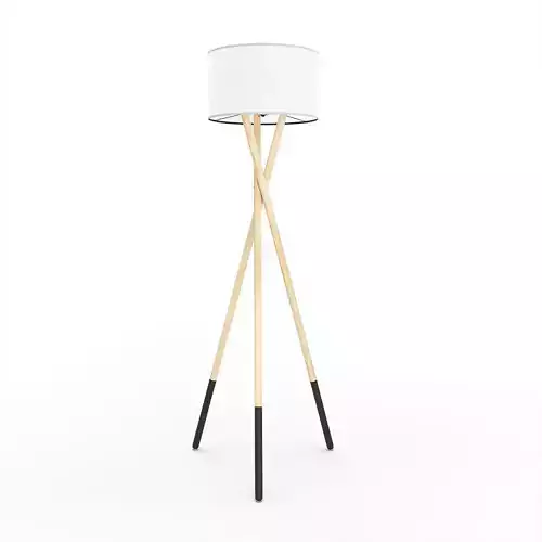 Harper - Tripod Floor Lamp 3D model