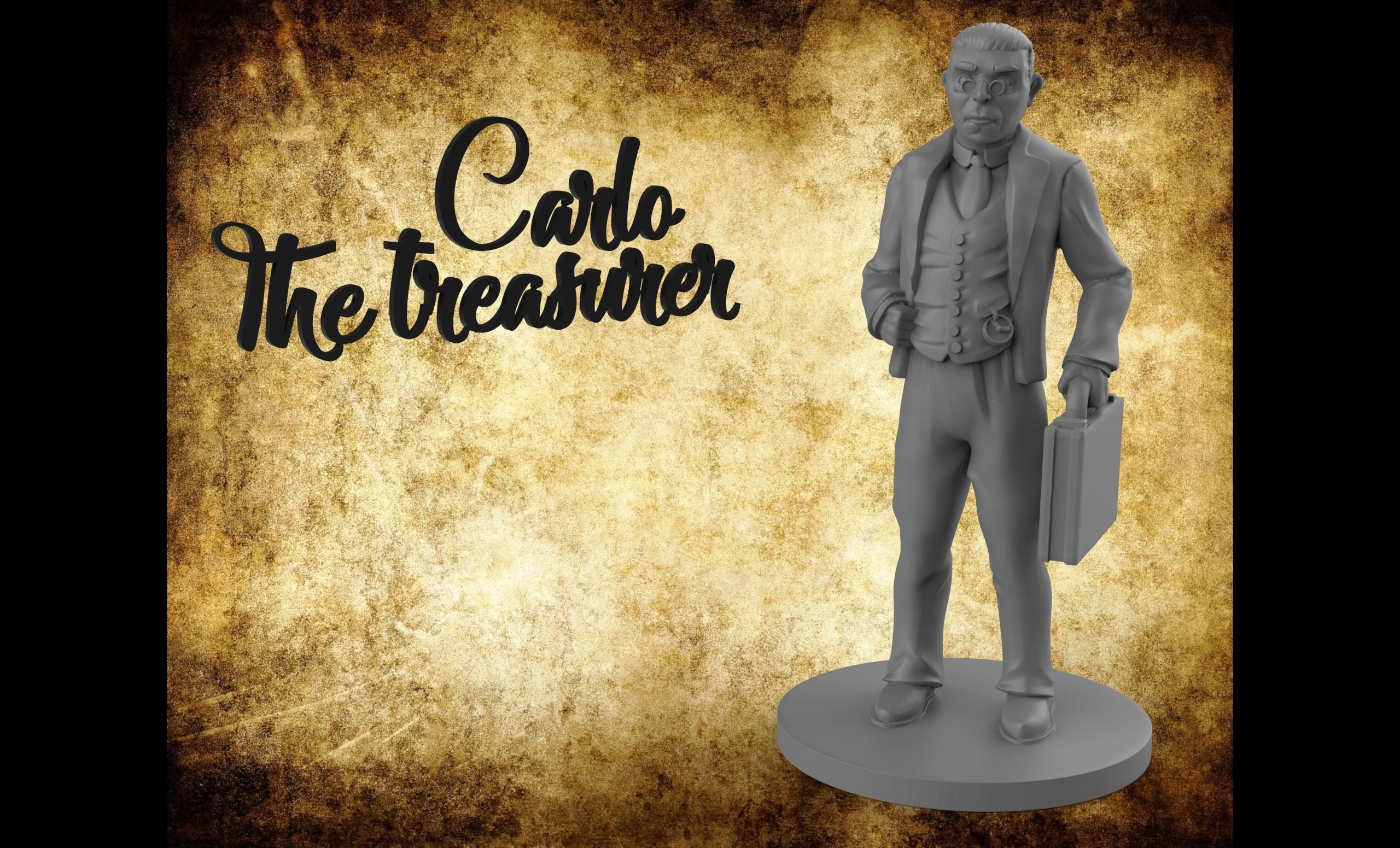 Gangster Bang collection 3D print model_2