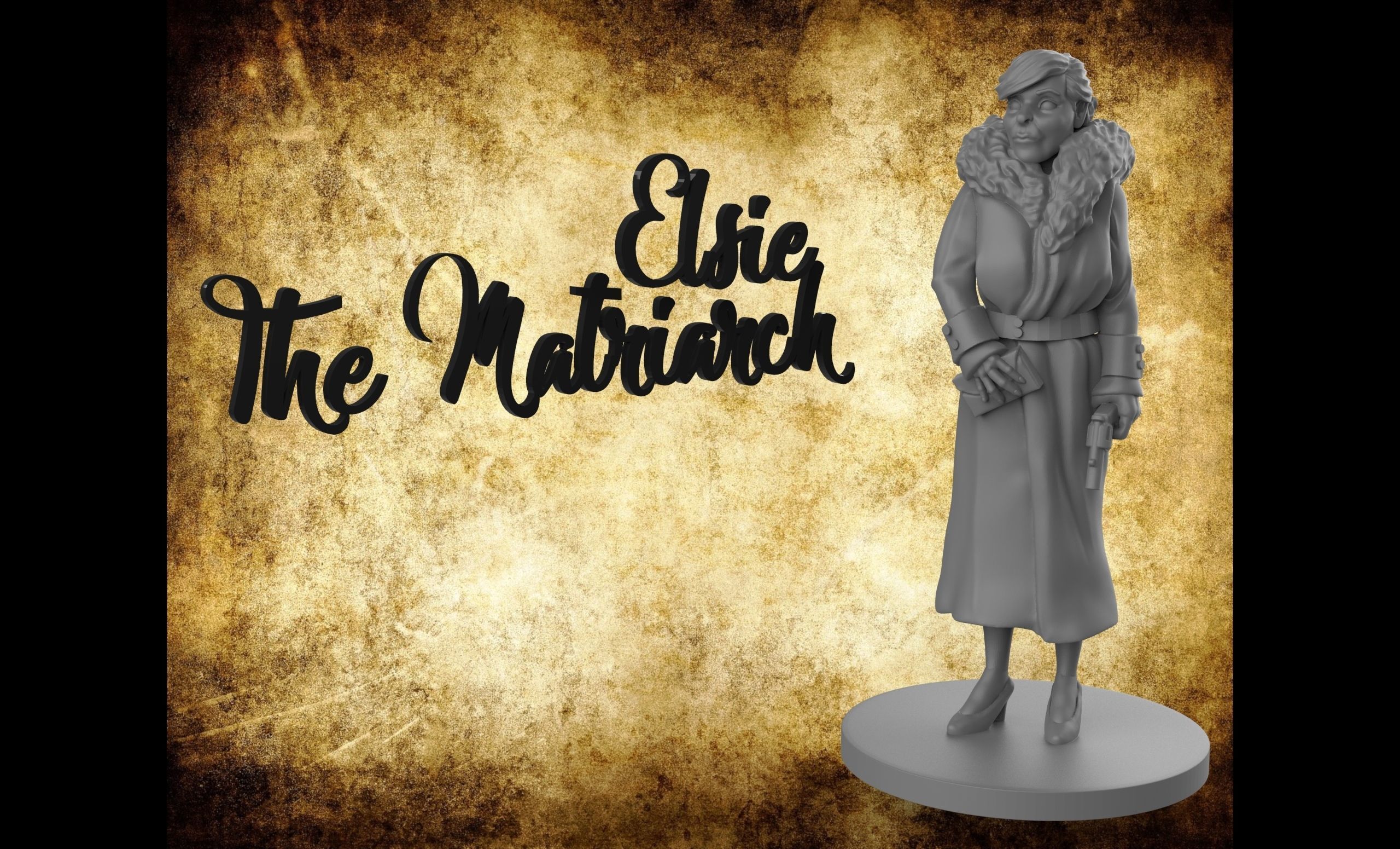 Gangster Bang collection 3D print model_7