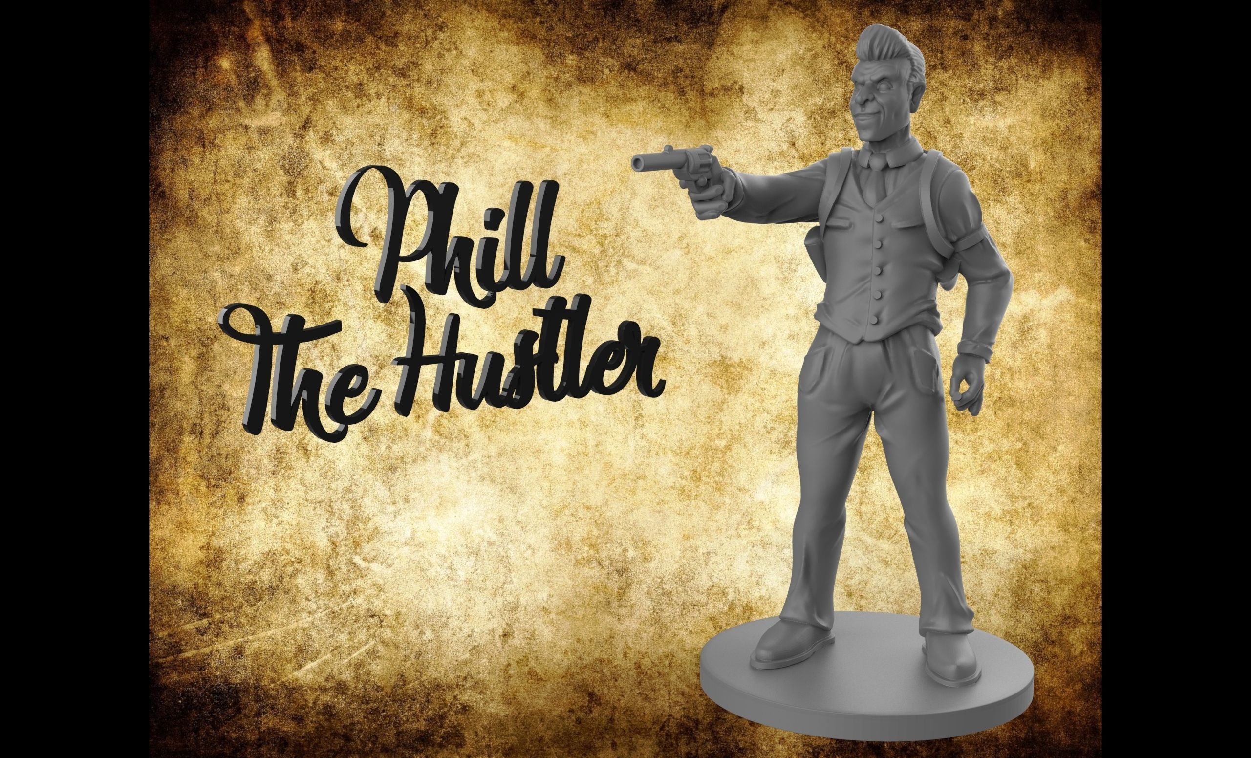 Gangster Bang collection 3D print model_9