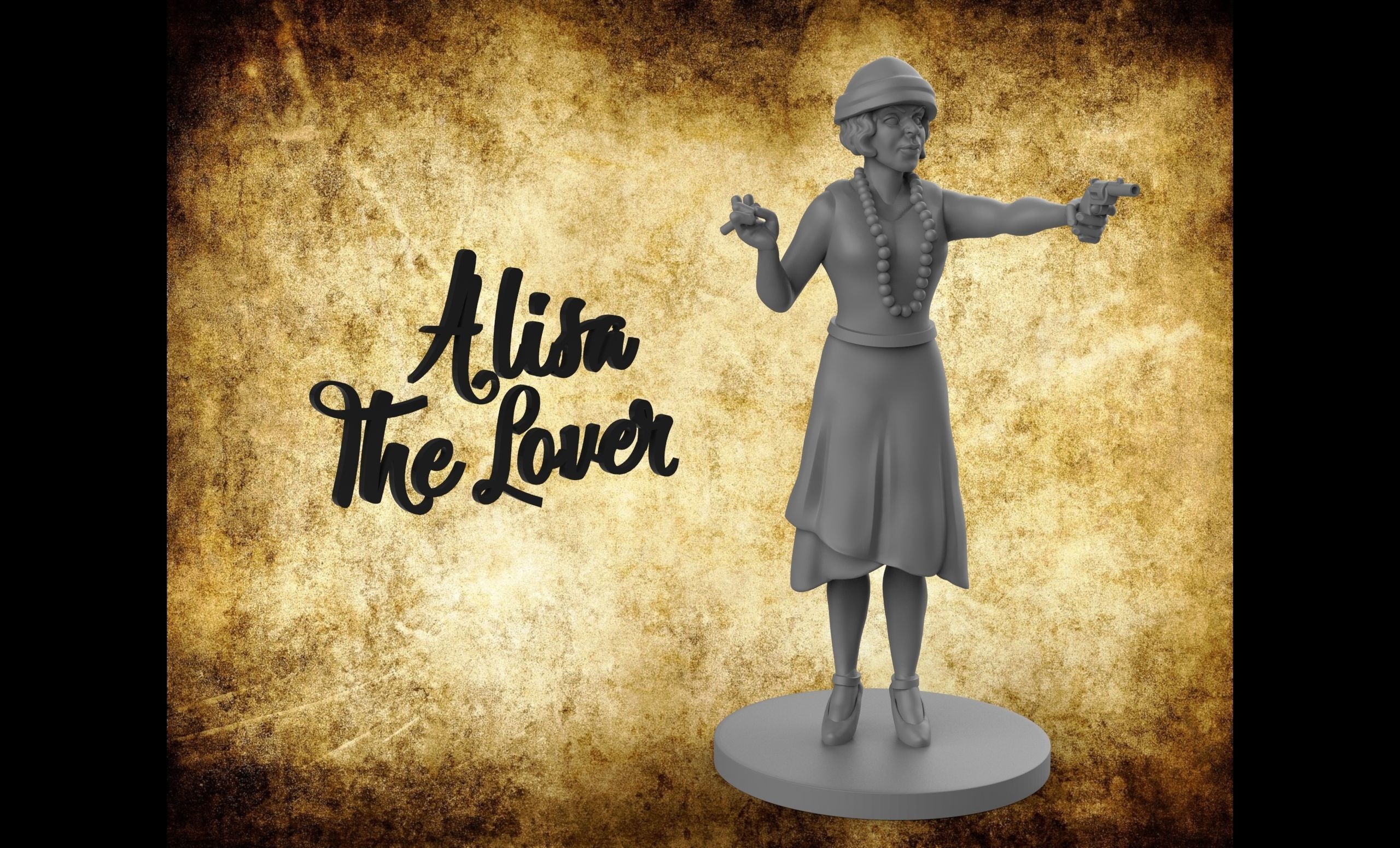 Gangster Bang collection 3D print model_8