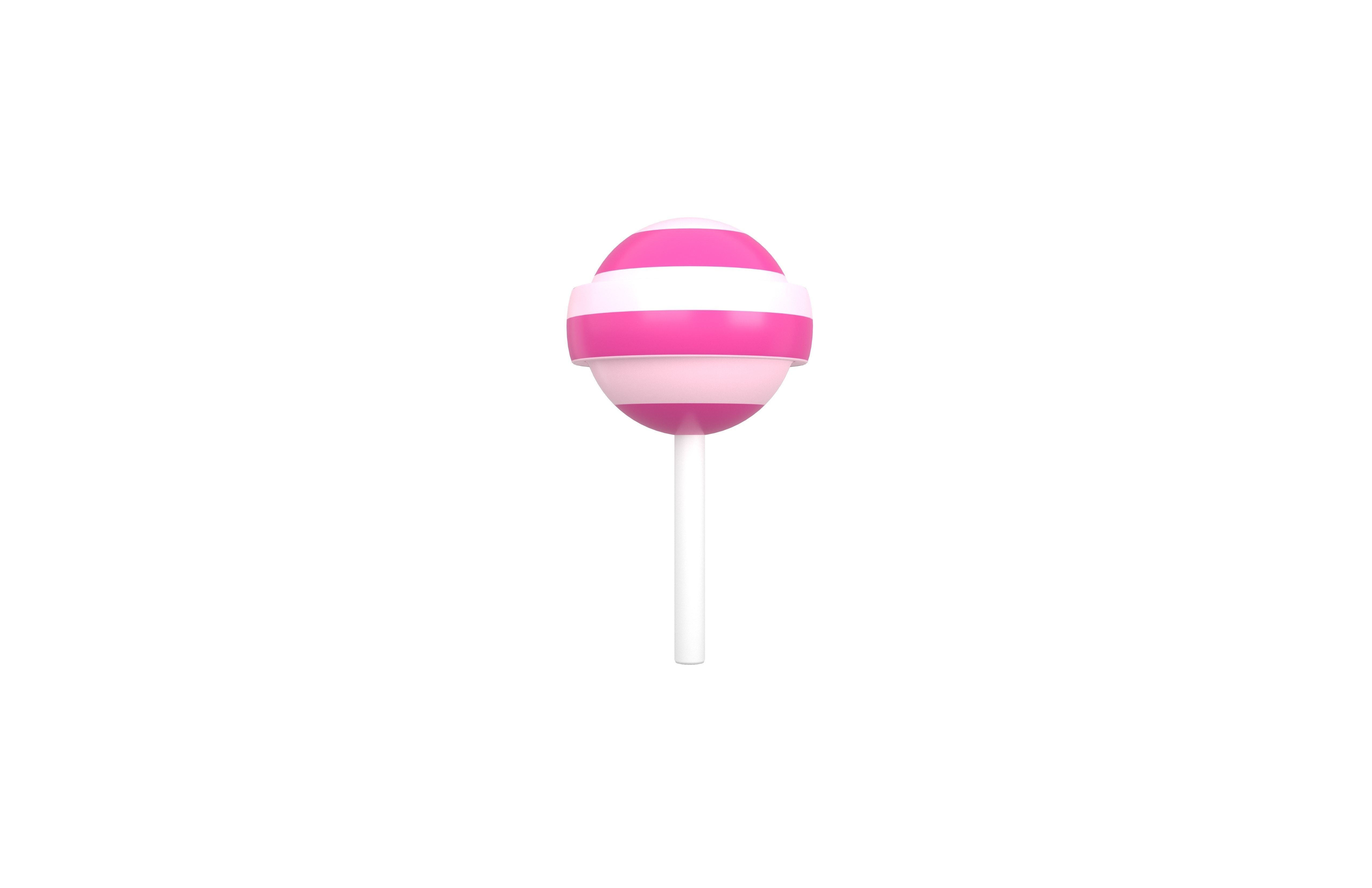 Lollipop v3 002 Low-poly 3D model_1