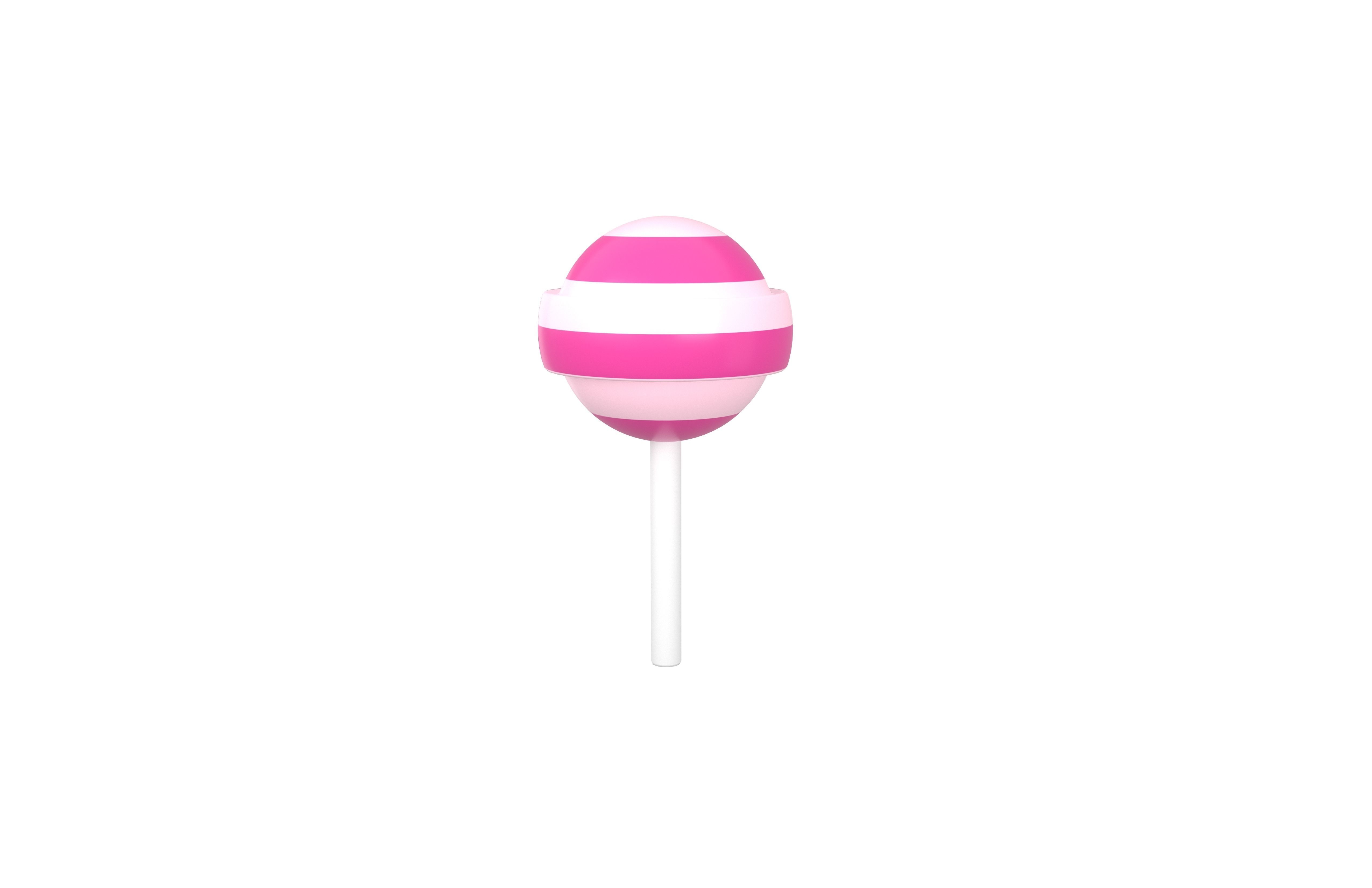 Lollipop v3 002 Low-poly 3D model_2