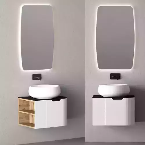 Modern Bathroom Cabinet No 093 3D model