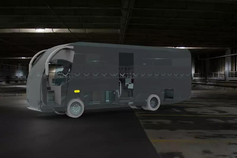 Concept bus 3D model