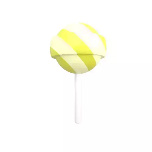Lollipop v3 007 Low-poly 3D model