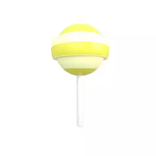 Lollipop v3 008 Low-poly 3D model