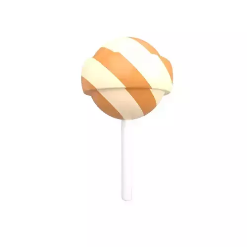 Lollipop v3 009 Low-poly 3D model