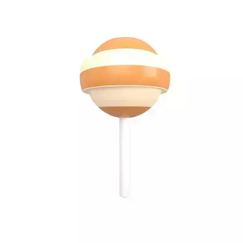 Lollipop v3 010 Low-poly 3D model