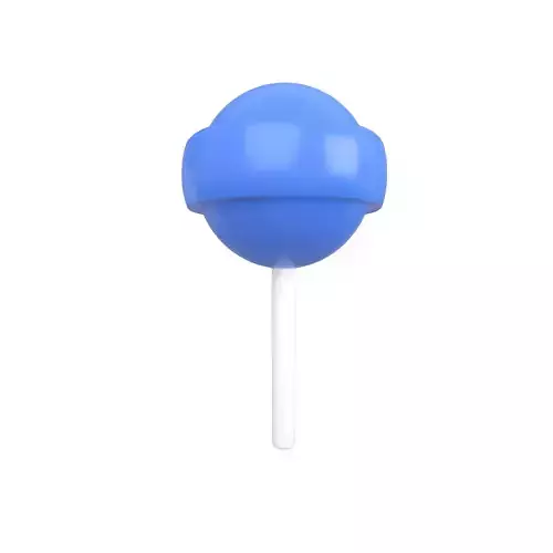 Lollipop v3 011 Low-poly 3D model