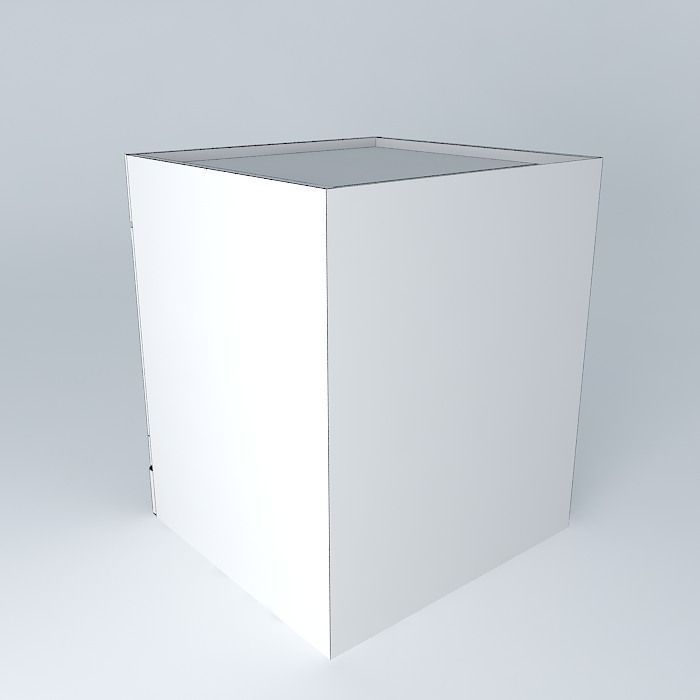 Kitchen Cabinet Royal Artycja DP 60 82 K 3D model_4