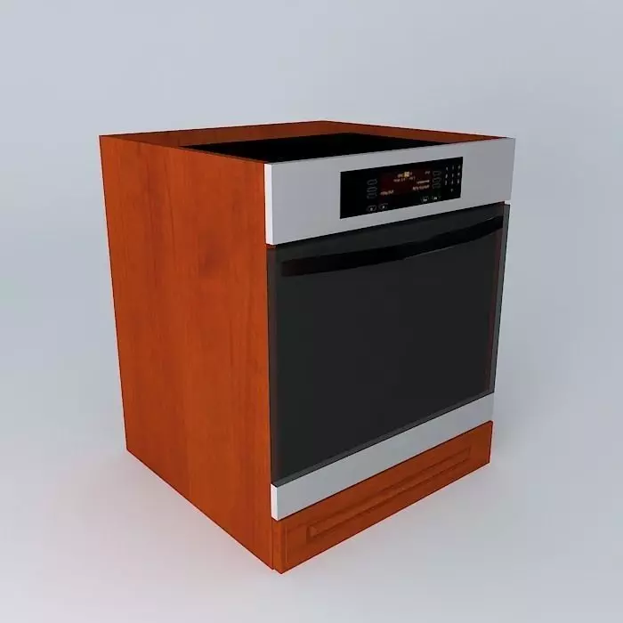Kitchen Cabinet Royal Artycja DP 60 82 K 3D model_0