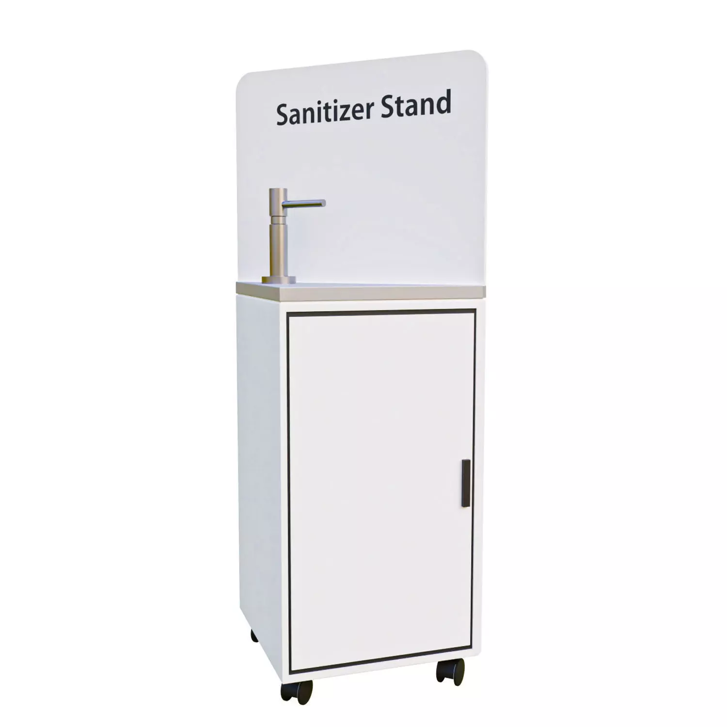 Sanitizer Stand 3D model