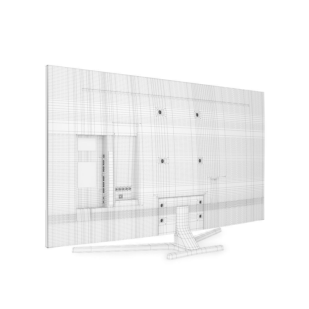 Samsung 50 UHD 4K Smart TV 3D model_7