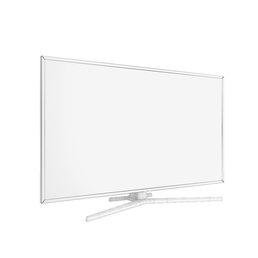 Samsung 50 UHD 4K Smart TV 3D model_5