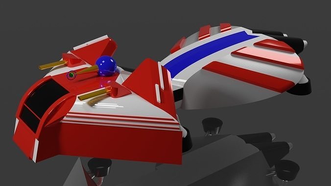 Spaceship 3D Model jbo Free 3D model
