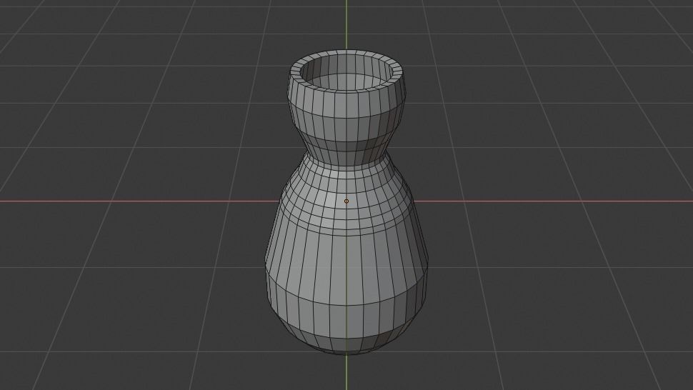 Big Potery Vase Free low-poly 3D model_1