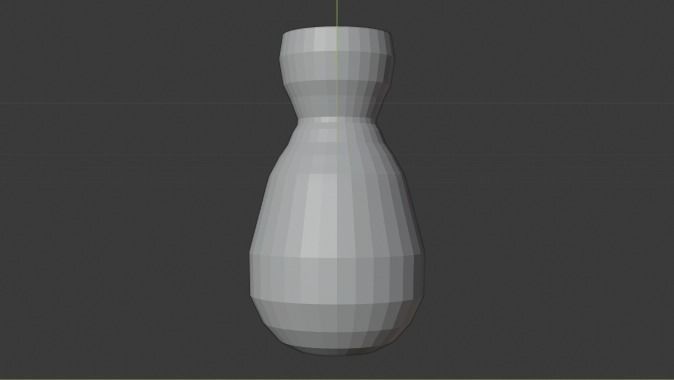 Big Potery Vase Free low-poly 3D model_3