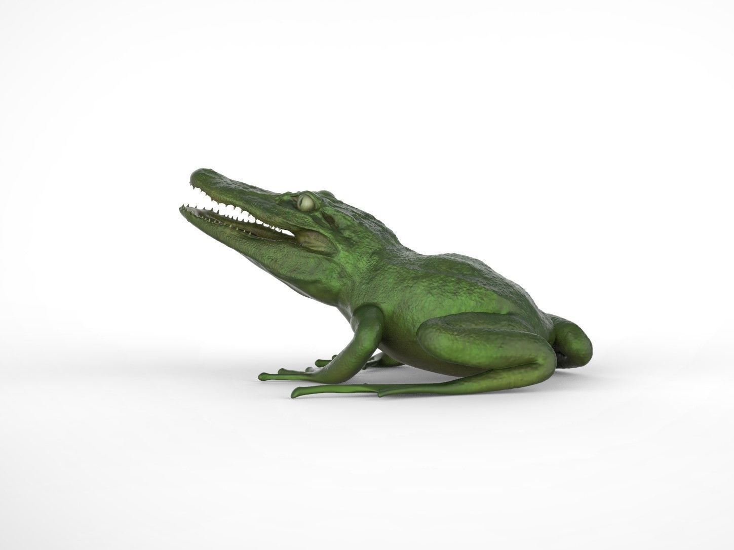 Froligator - Alifrog Hybrid Mashup 3D print model_2