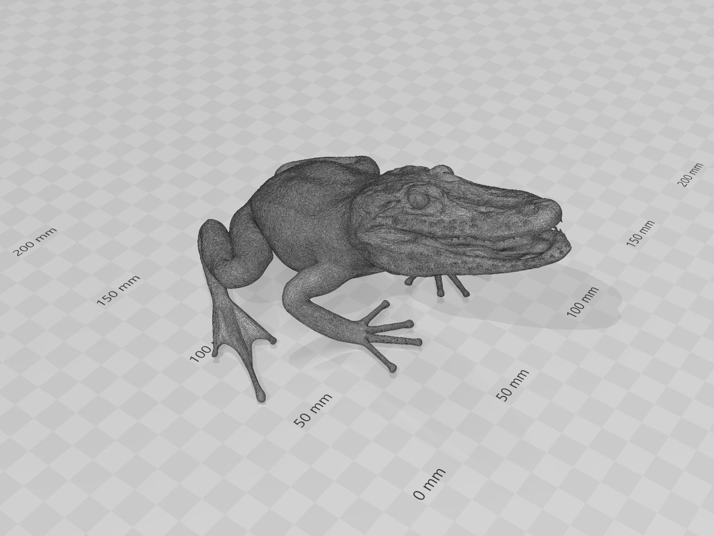 Froligator - Alifrog Hybrid Mashup 3D print model_6