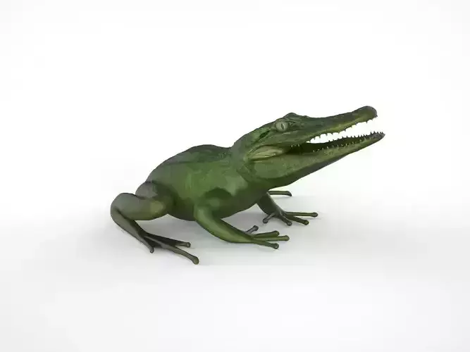 Froligator - Alifrog Hybrid Mashup 3D print model