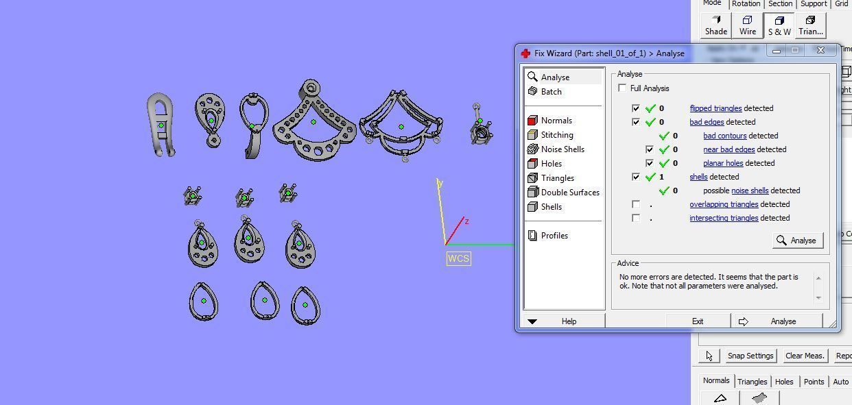 Graff Earrings 06 3D print model_5