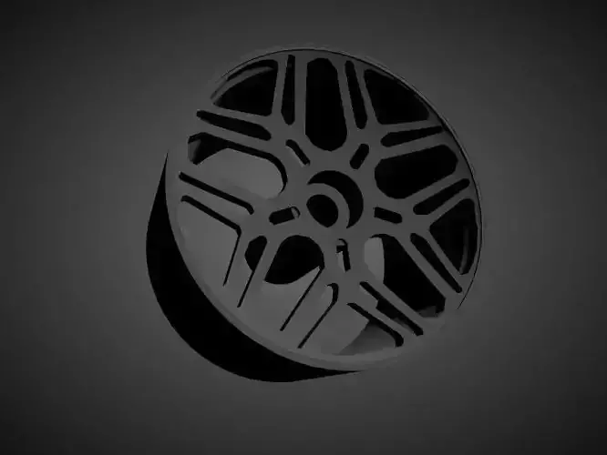 Forgiato Quadrato rims with Brakes and tires for Hot Wheels