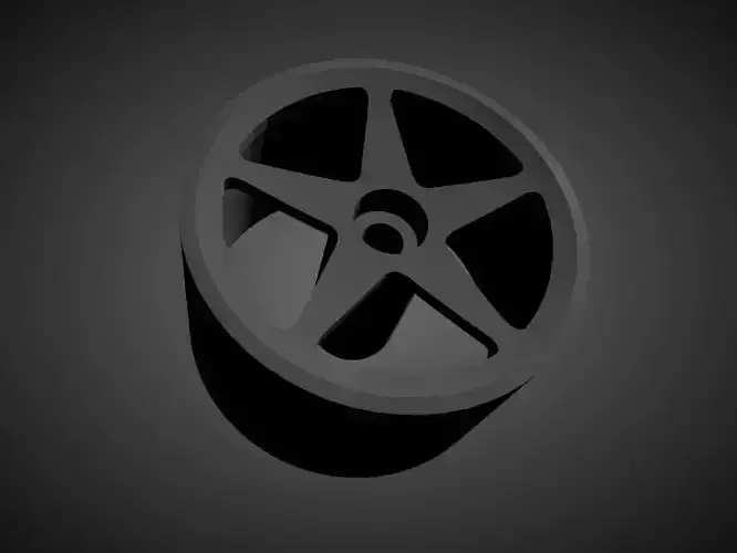 Forgiato FOH 5 rims with Brakes and tires for Hot Wheels