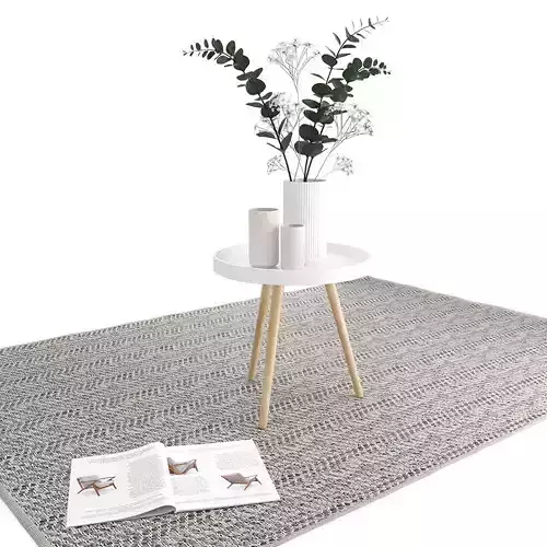 Decoration Set - Livingroom 01 3D model
