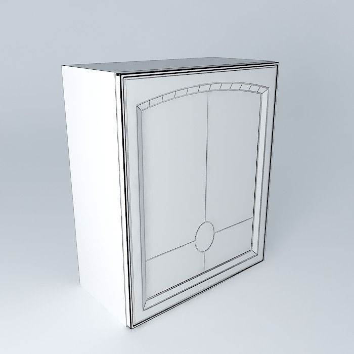 Royal Artycja Kitchen Cabinet G 60 72 PV 3D model_3