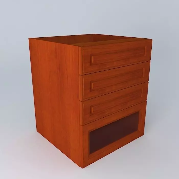 Royal Artycja Kitchen Cabinet DST 5-60 82 SV 3S 3D model_0