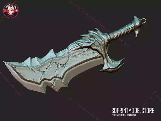Blades of chaos - God of war Cosplay Weapon 3D print model