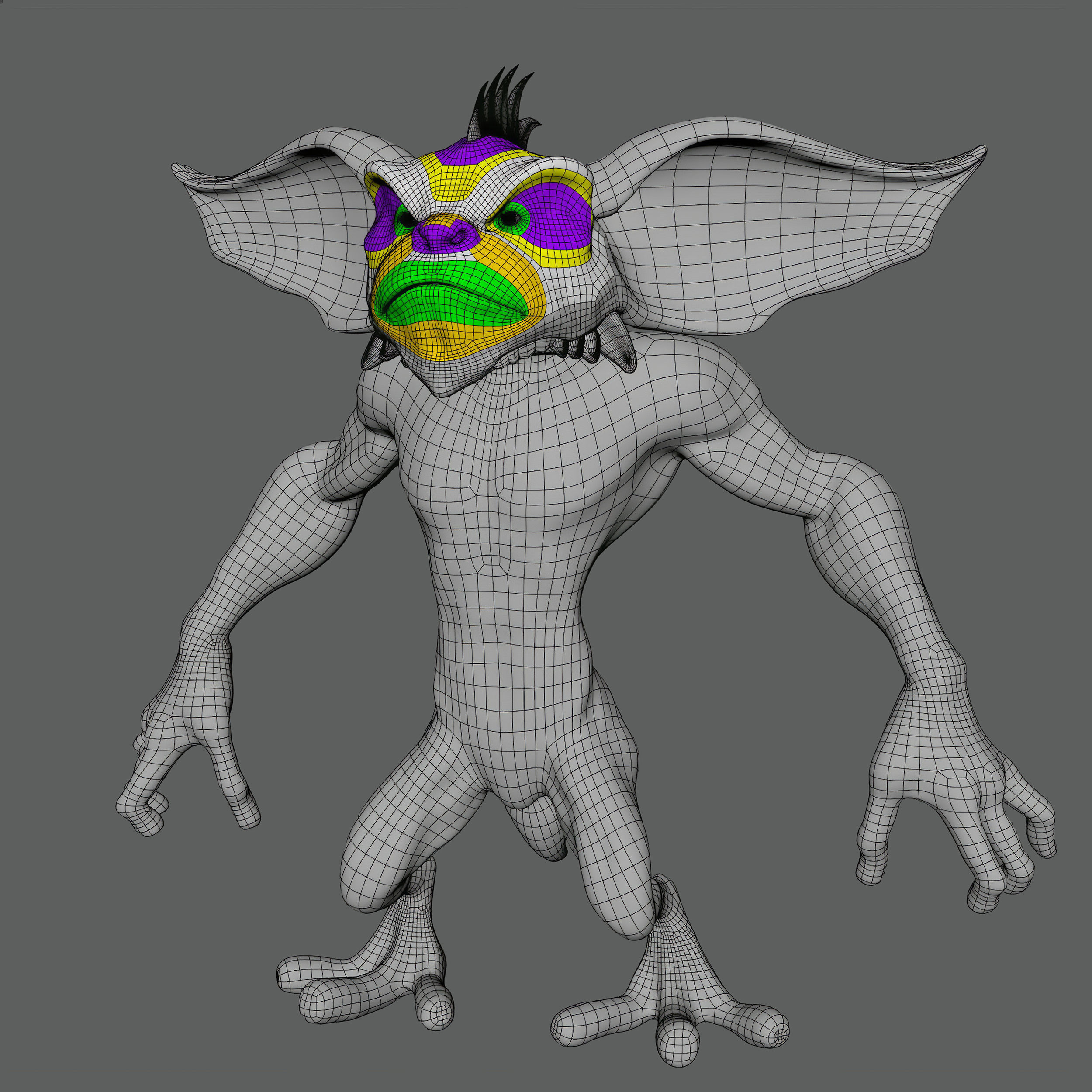Gremlin Character 3D model_6