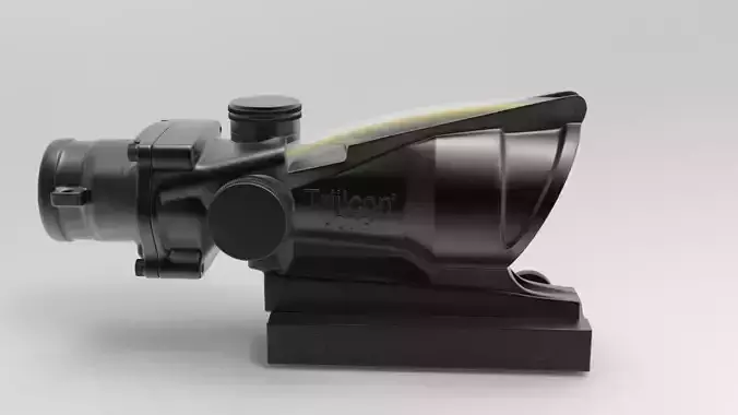 Tricon ACOG 4x scope 3D model