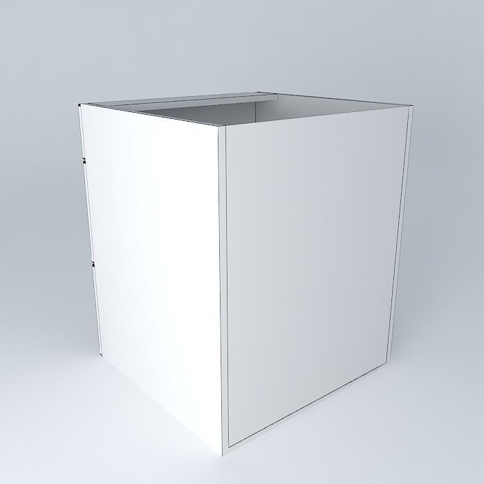 Royal Artycja Kitchen Cabinet DST 5-60 82 2S S 3D model_4