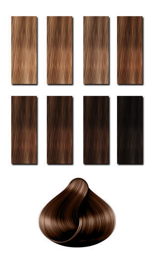 32 Realistic Hair Textures for 3d MODELS Texture_2