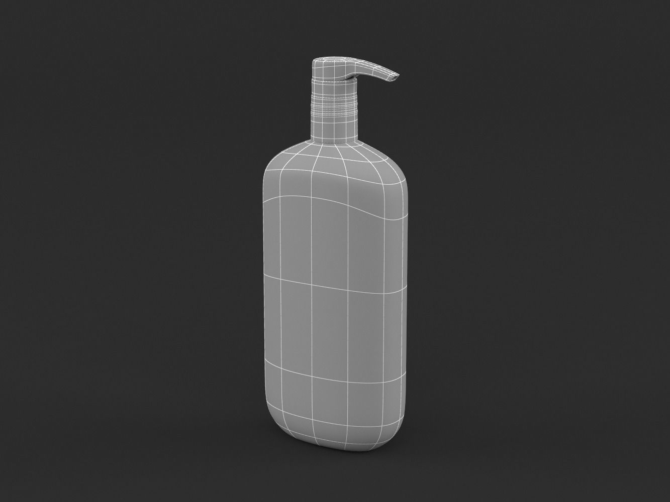 Dove Nutritive Solutions Shampoo and Conditioner 3D model_10