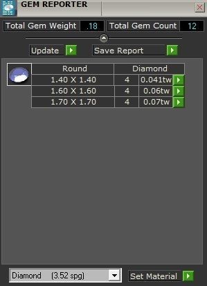 Tazzarine Diamond Ring Model 2 3D print model_4