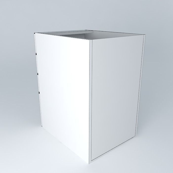 Royal Artycja Kitchen Cabinet DST 5 45 82 SH 3S 3D model_4