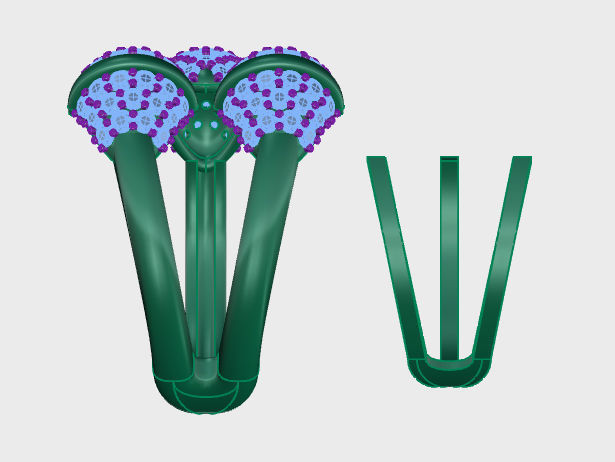 Tazzarine Diamond Ring Model 5 3D print model_8