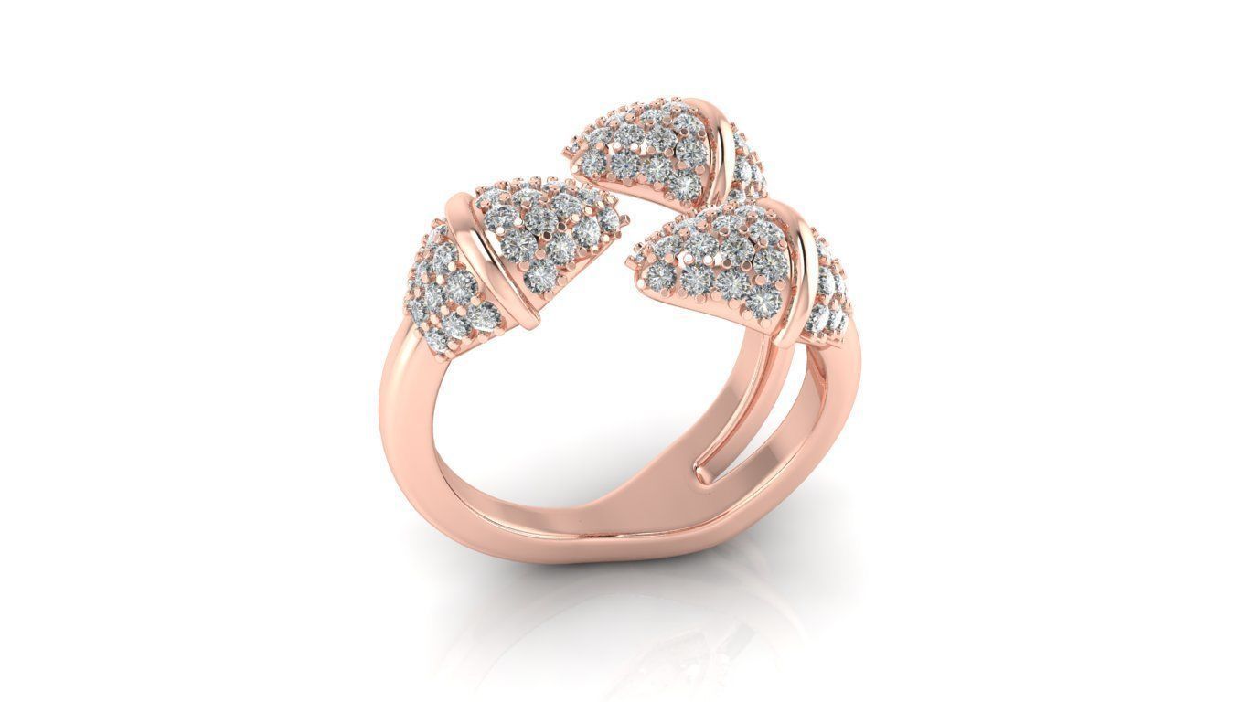 Tazzarine Diamond Ring Model 5 3D print model_2
