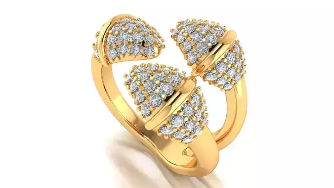 Tazzarine Diamond Ring Model 5