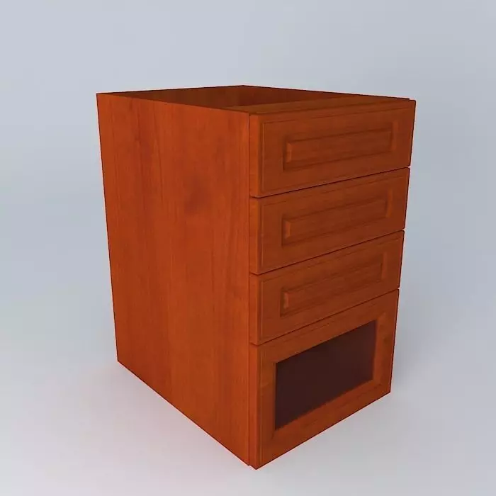 Royal Artycja Kitchen Cabinet DST 5 45 82 SV 3S 3D model_0