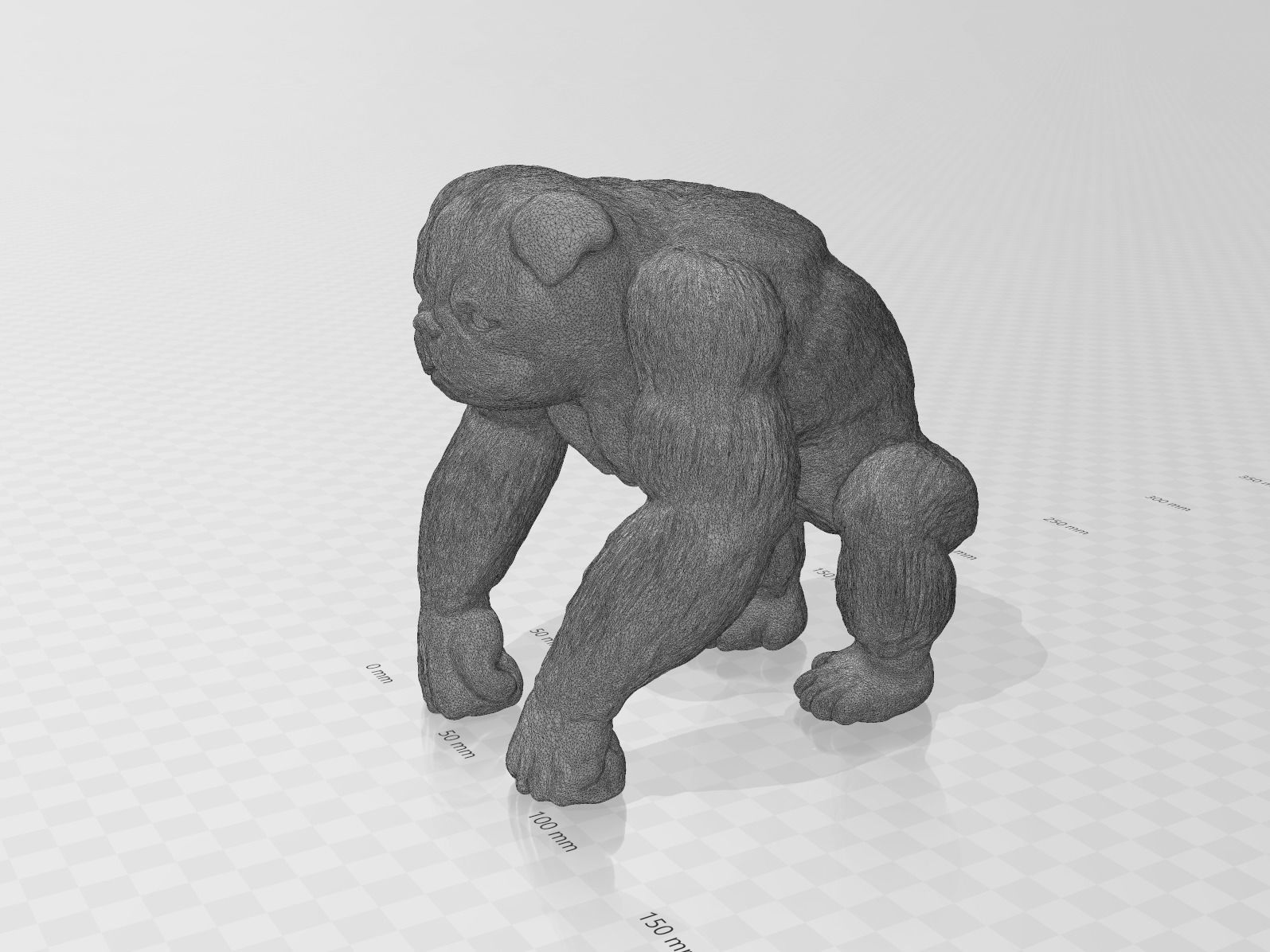 King Pug Pugorilla 3D print model_7