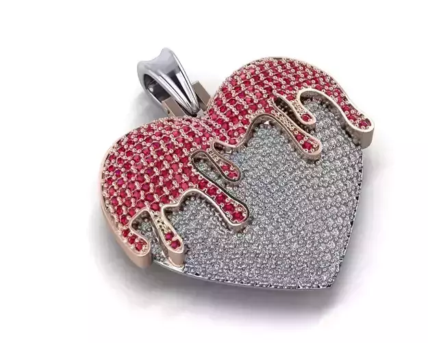 Diamond  pendant gold printable