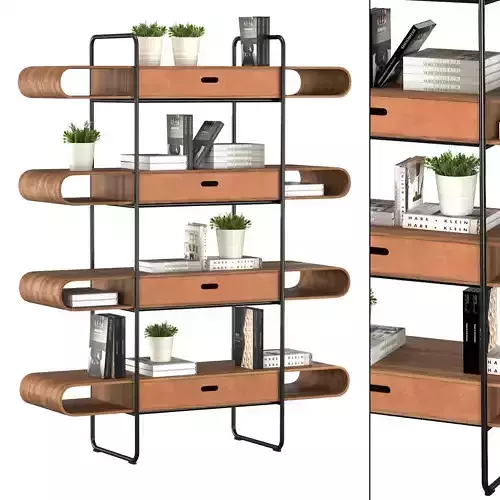 Apelle libreria set 3 3D model