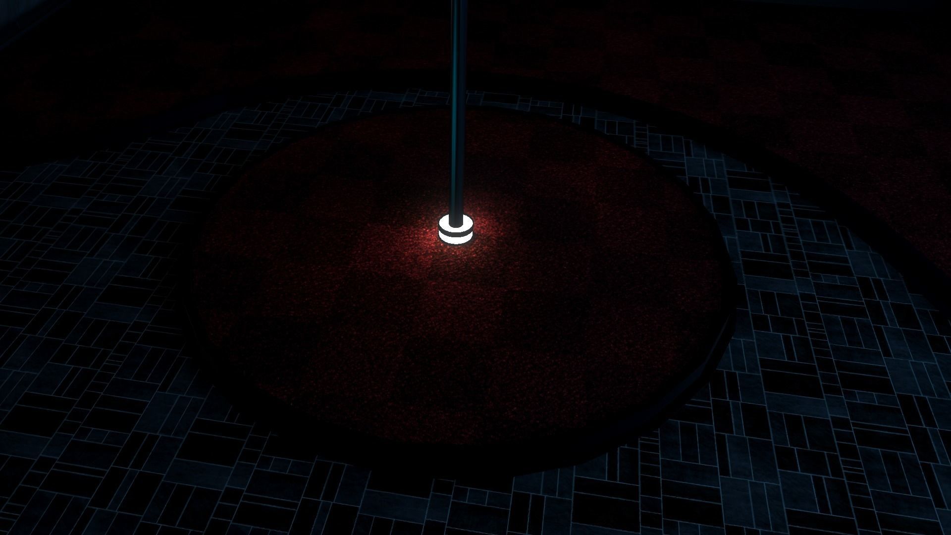 Dance Club pole Low-poly 3D model_6